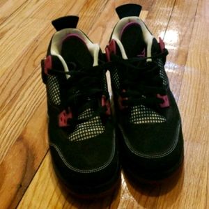 Air Jordan 4 Blk/Purple